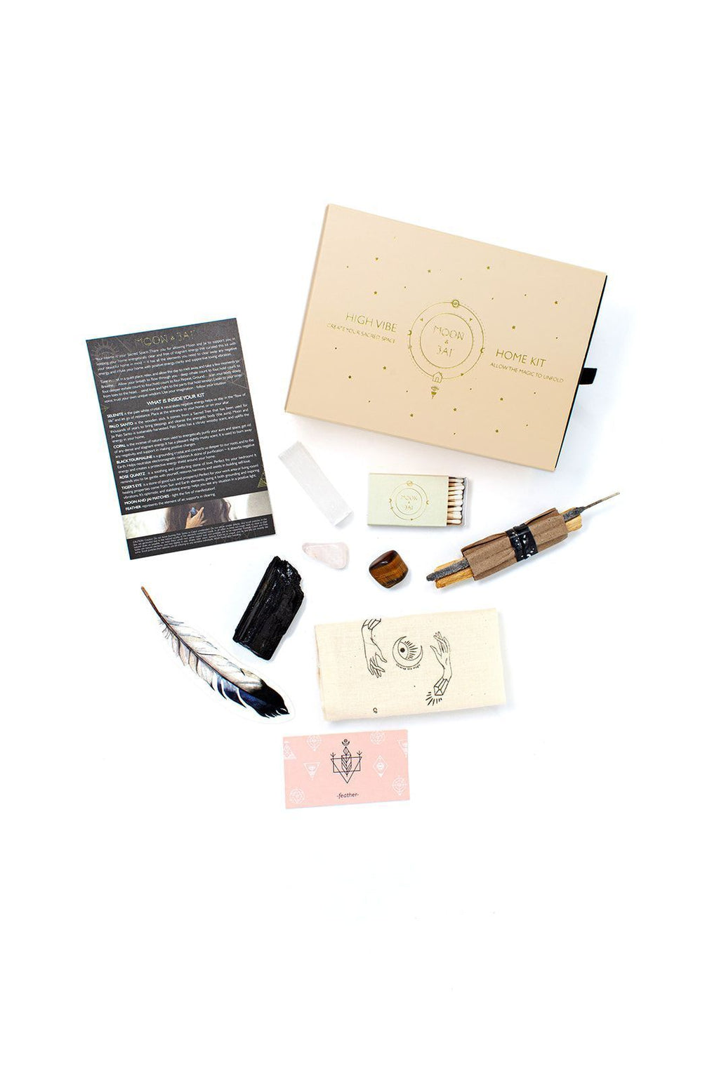 High Vibe Home Kit – Set di Purificazione e Cristalli per la Casa