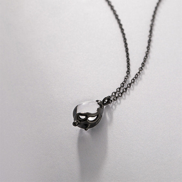 Collana Thaya con Cristallo Bianco e Nido