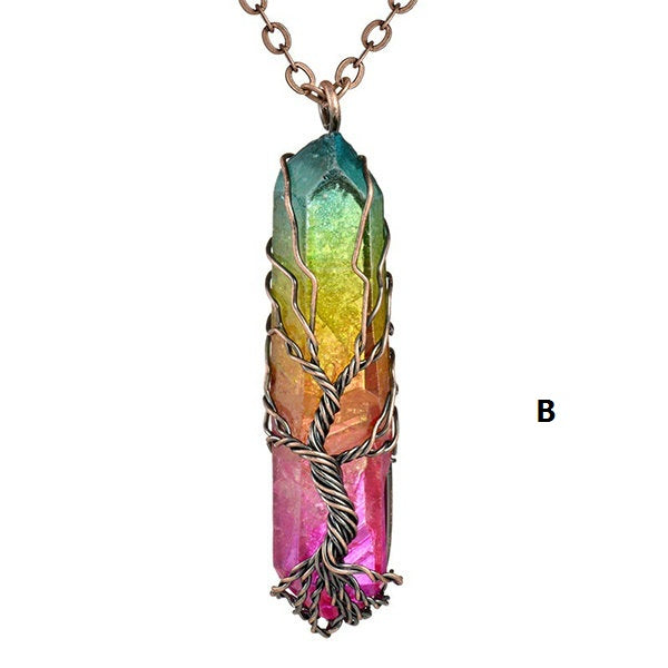 Collana con Pendente dell'Albero della Vita