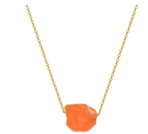 Collana con Colonna di Cristallo e Albero della Vita