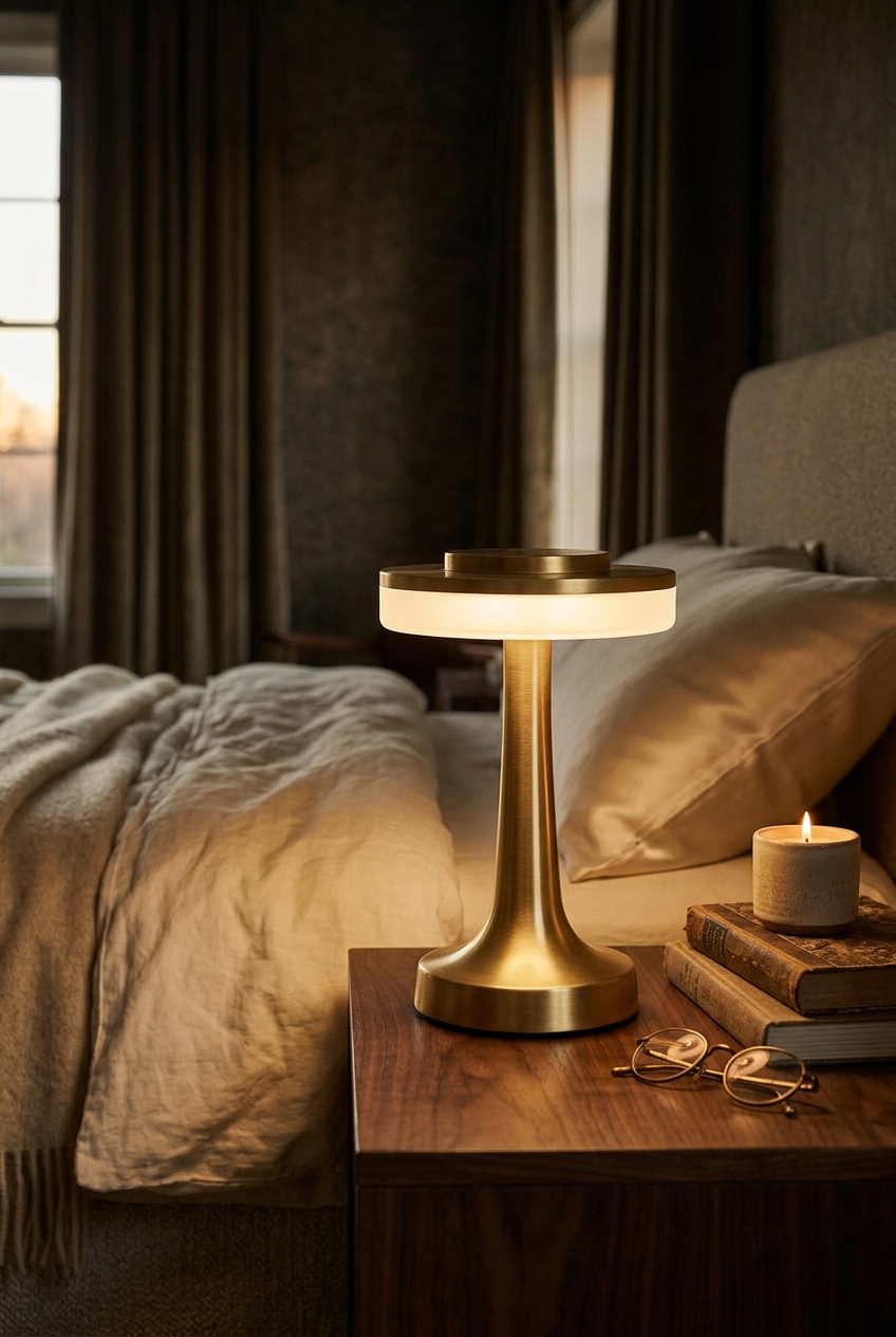 Lampada da Tavolo Moderna Decorativa per Camera da Letto | Modello D16