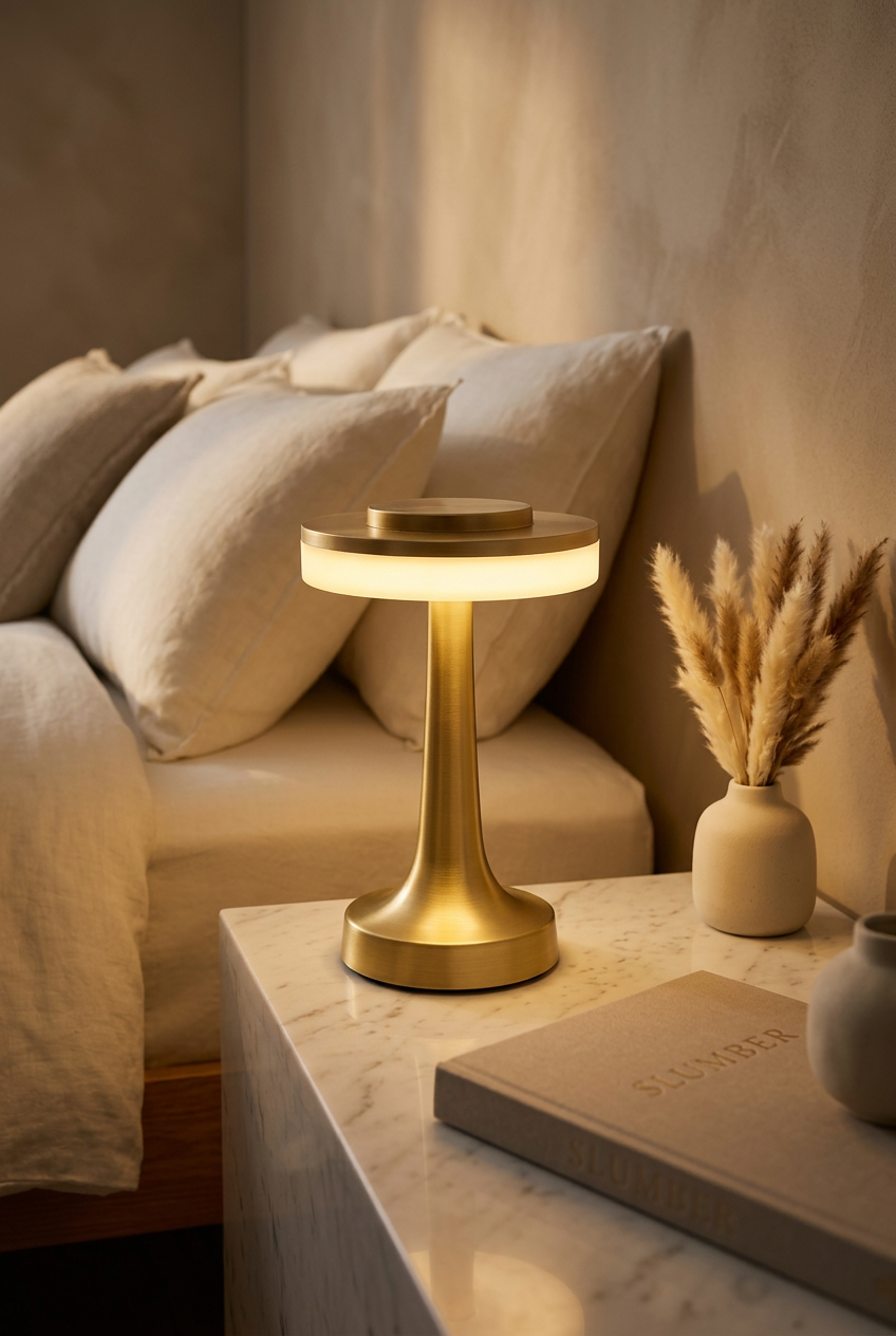 Lampada da Tavolo Moderna Decorativa per Camera da Letto | Modello D16