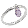 LOS325 - Silver 925 Sterling Silver Ring with Genuine Stone  in