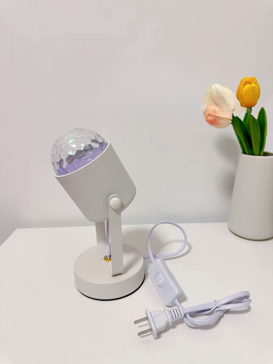 Lampada da Tavolo Proiettore Effetto Acqua e Luce d'Ambiente